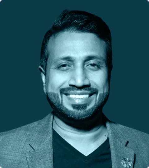 Portrait of Dr. Vin Menon.